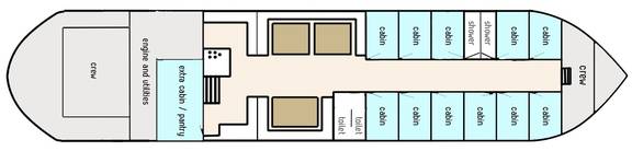 Plattegrond van de Avontuur