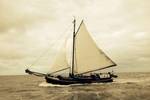 klipper Lauwerszee zeilend