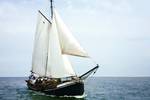 klipper Lauwerszee zeilend