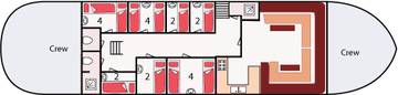 Plattegrond: Lauwerszee