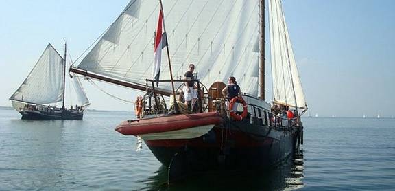 klipper Nieuwe Maen zeilend 2