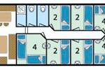 Plattegrond van tjalk Nieuwe Zorg