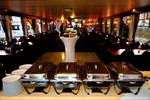 Buffetopstelling in de salon van de Smaragd 1