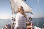 BootBootBoot bark Stedemaeght aan dek