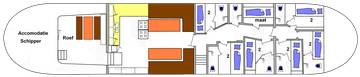 Plattegrond: De Vrouw Dina