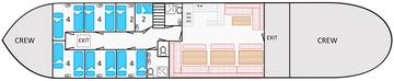 Plattegrond: Waterman