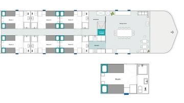 Plattegrond: Wilhelmina