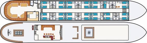 Plattegrond van de Mare fan Fryslân